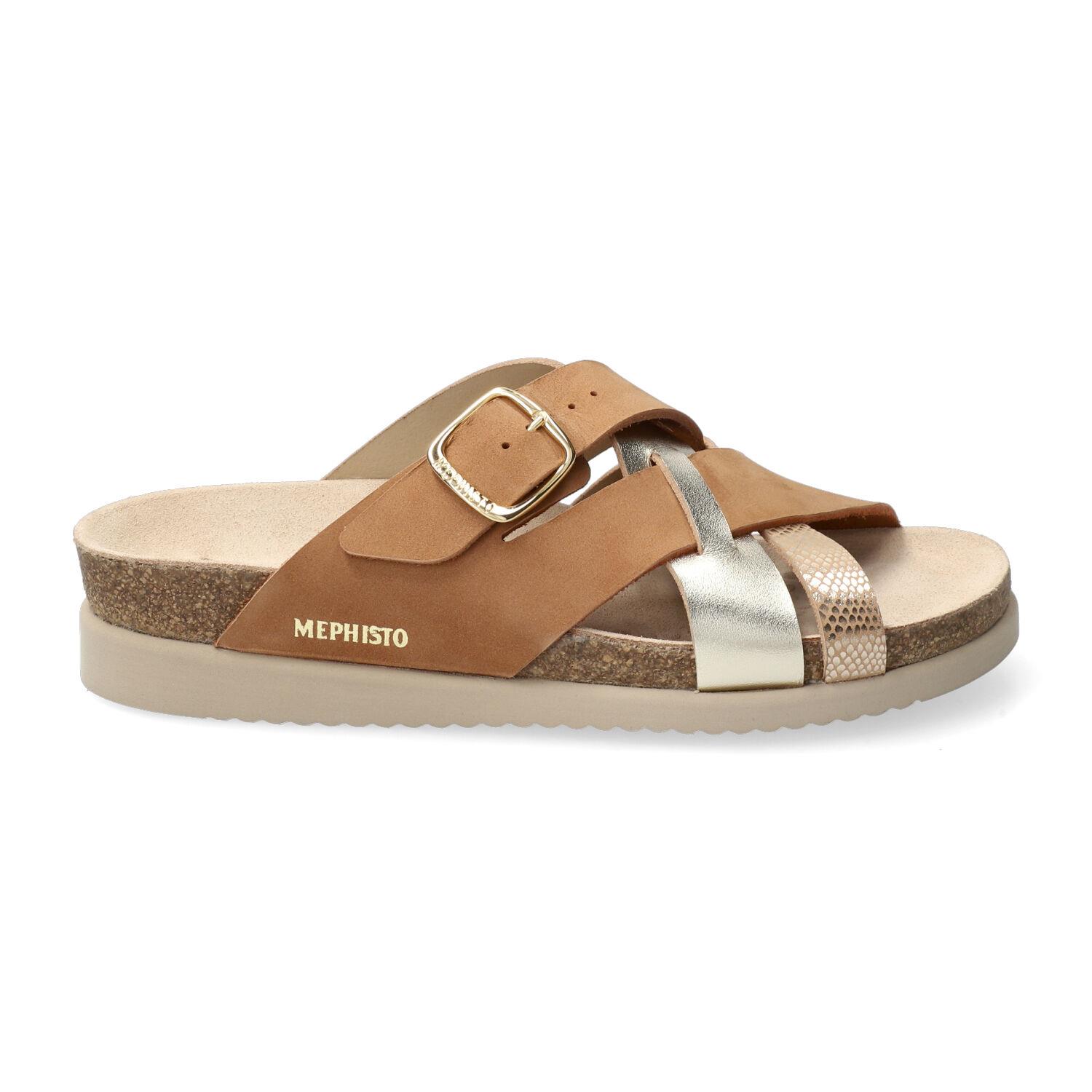 mules femme modèle Hida Sable clair - Mephisto